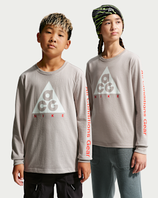 NIKE公式】ナイキ ACG ジュニア Dri-FIT ロングスリーブ Tシャツ